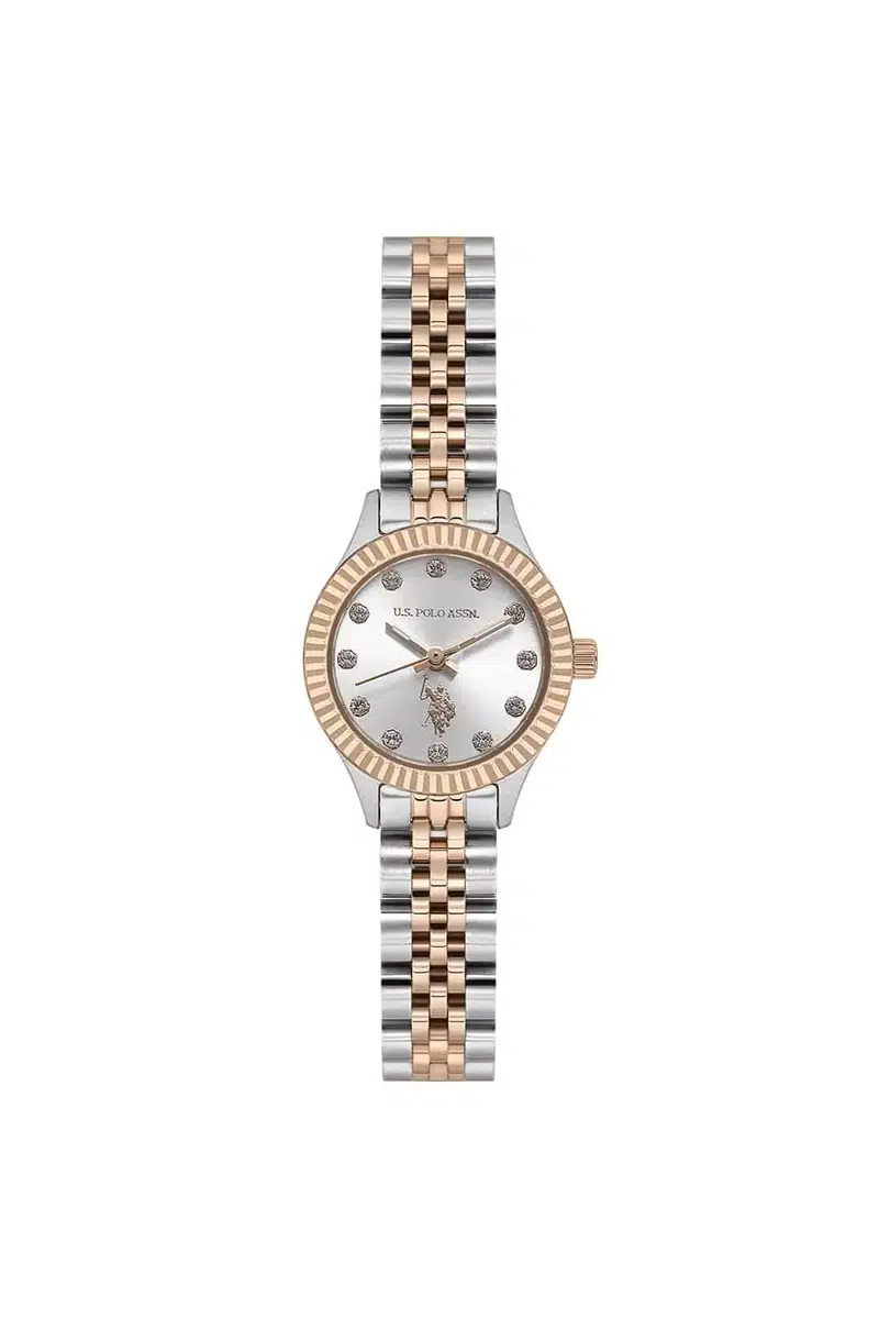 USPA2141-06 USPA SAAT - ROSE GOLD-METALİK GRİ