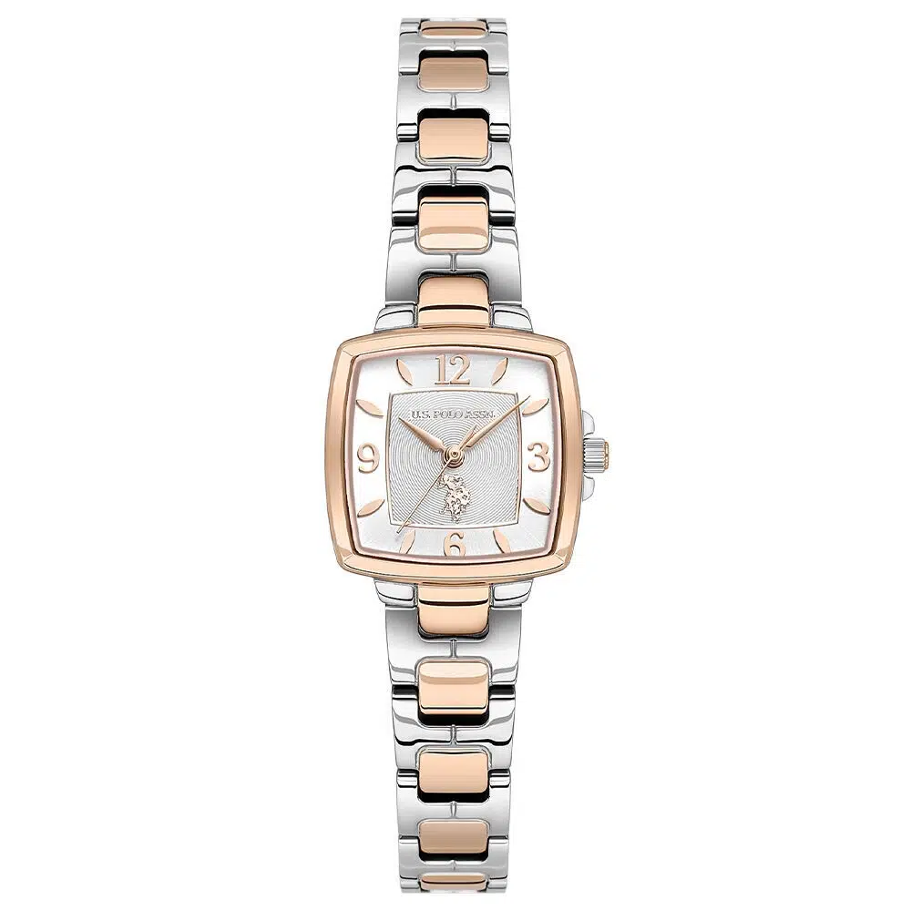 USPA2154-05 USPA SAAT - ROSE GOLD-METALİK GRİ