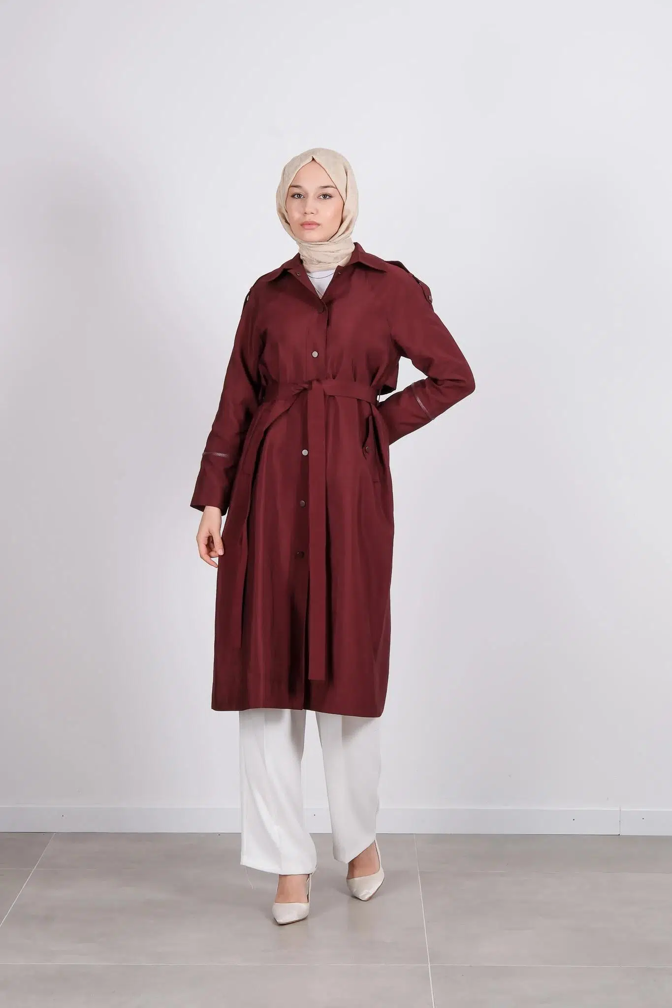W-26-812 MASSİMO DONNA TRENÇKOT